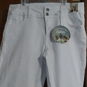 California Vintage White Denim Pants